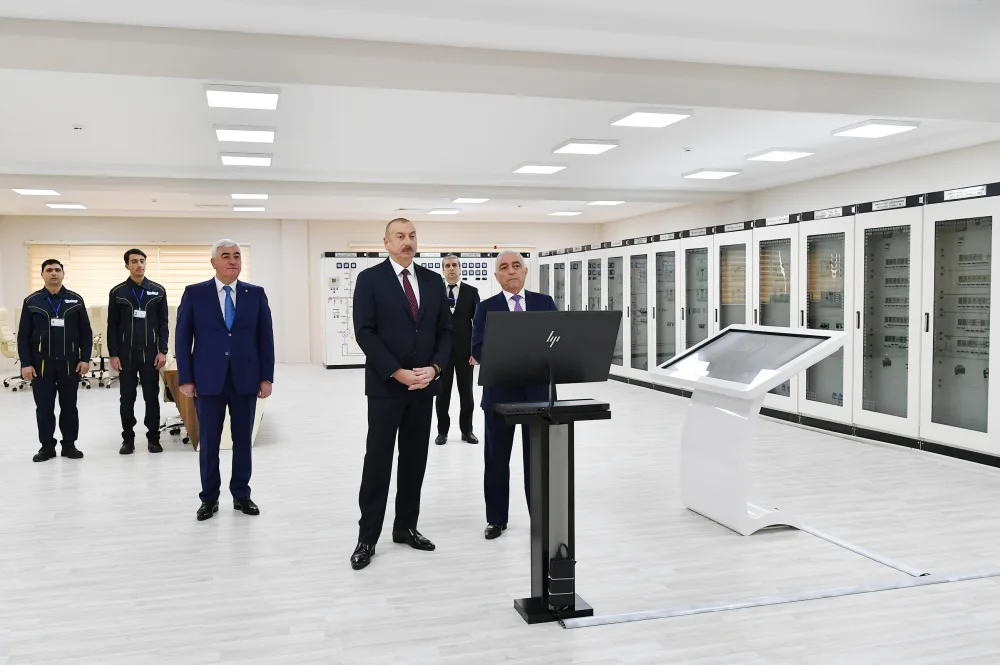 Prezident İlham Əliyev "Azərenerji" ASC-nin "Dübəndi" yarımstansiyanın - AÇILIŞINDA İŞTİRAK EDİB - FOTO - YENİLƏNDİ 2