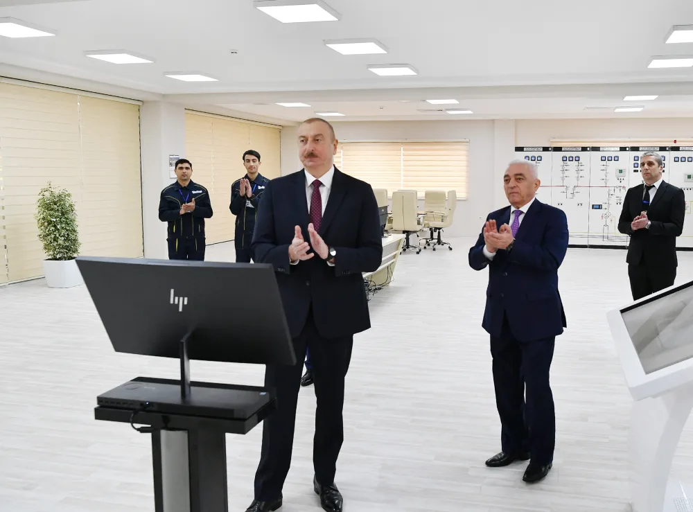Prezident İlham Əliyev "Azərenerji" ASC-nin "Dübəndi" yarımstansiyanın - AÇILIŞINDA İŞTİRAK EDİB - FOTO - YENİLƏNDİ 2