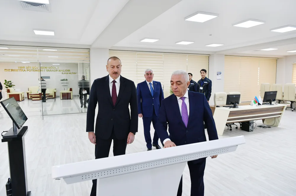 Prezident İlham Əliyev "Azərenerji" ASC-nin "Dübəndi" yarımstansiyanın - AÇILIŞINDA İŞTİRAK EDİB - FOTO - YENİLƏNDİ 2