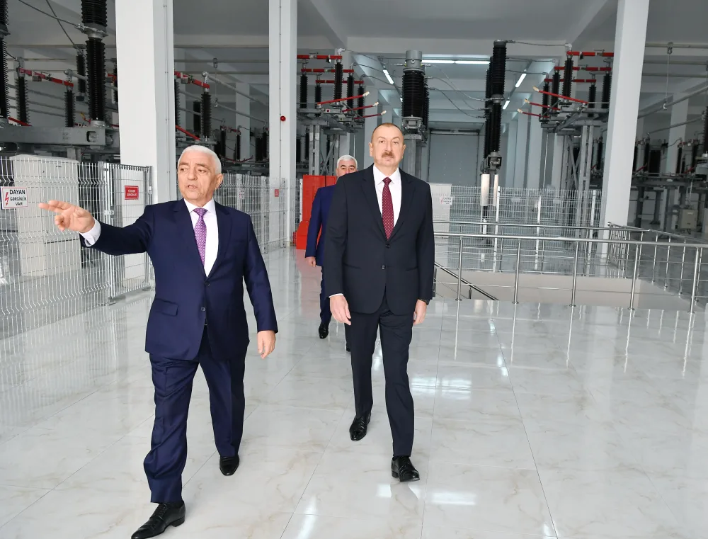Prezident İlham Əliyev "Azərenerji" ASC-nin "Dübəndi" yarımstansiyanın - AÇILIŞINDA İŞTİRAK EDİB - FOTO - YENİLƏNDİ 2