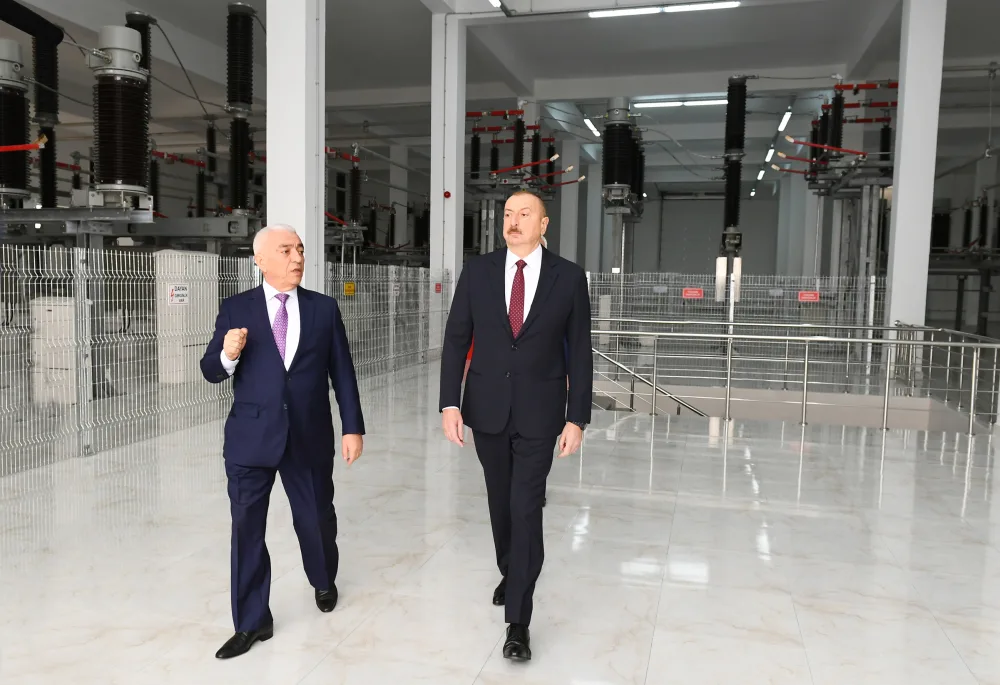 Prezident İlham Əliyev "Azərenerji" ASC-nin "Dübəndi" yarımstansiyanın - AÇILIŞINDA İŞTİRAK EDİB - FOTO - YENİLƏNDİ 2