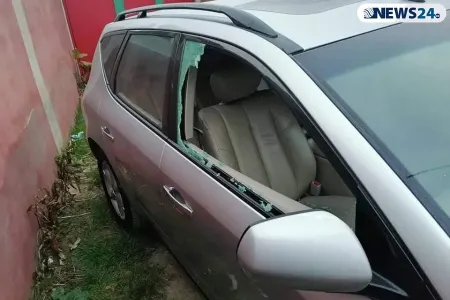 Bakıda qadının avtomobilinin şüşələrini belə sındırdılar - – FOTO