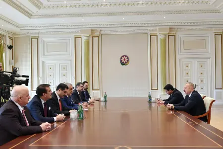 Prezident Şamil Ayrımı qəbul etdi - FOTO