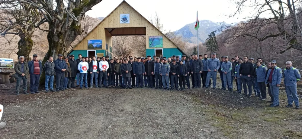 Şahdağ milli parkında sərgi və piyada yürüş keçirildi - FOTO