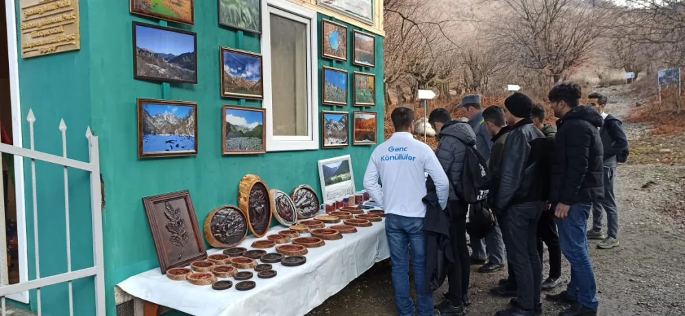 Şahdağ milli parkında sərgi və piyada yürüş keçirildi - FOTO