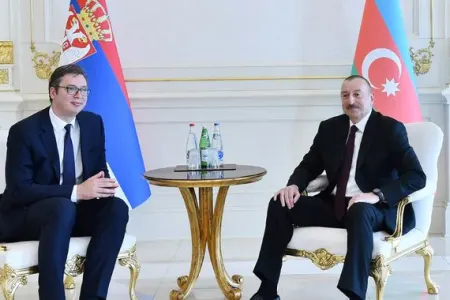 Aleksandr Vuçiç İlham Əliyevi - TƏBRİK ETDİ