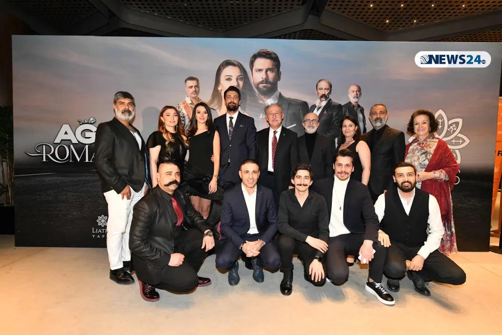 İstanbulda Ruhi Əliyevanın filminin möhtəşəm - QALA GECƏSİ BAŞ TUTDU - FOTO - VİDEO