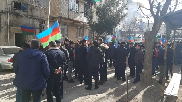 Gəncədə şəhidimizin vida mərasimi keçirilir - -FOTOLAR