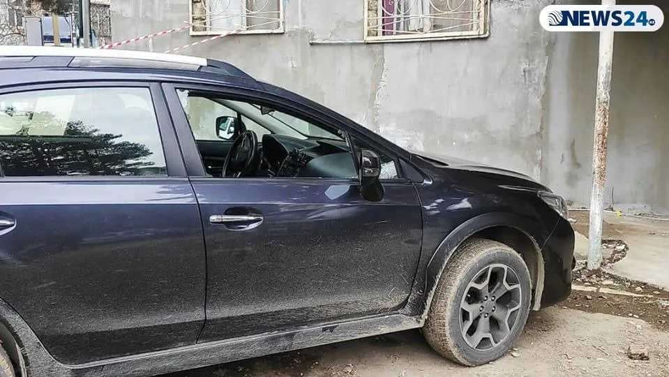 Bakıda bahalı avtomobillərin şüşələrini belə sındırdılar - – FOTO