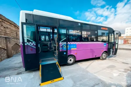 Daha bir marşrut xətti üzrə - AVTOBUSLAR YENİLƏNDİ - FOTO