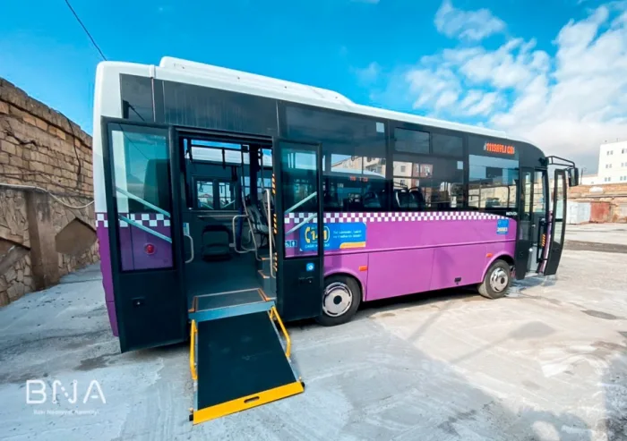 Daha bir marşrut xətti üzrə - AVTOBUSLAR YENİLƏNDİ - FOTO