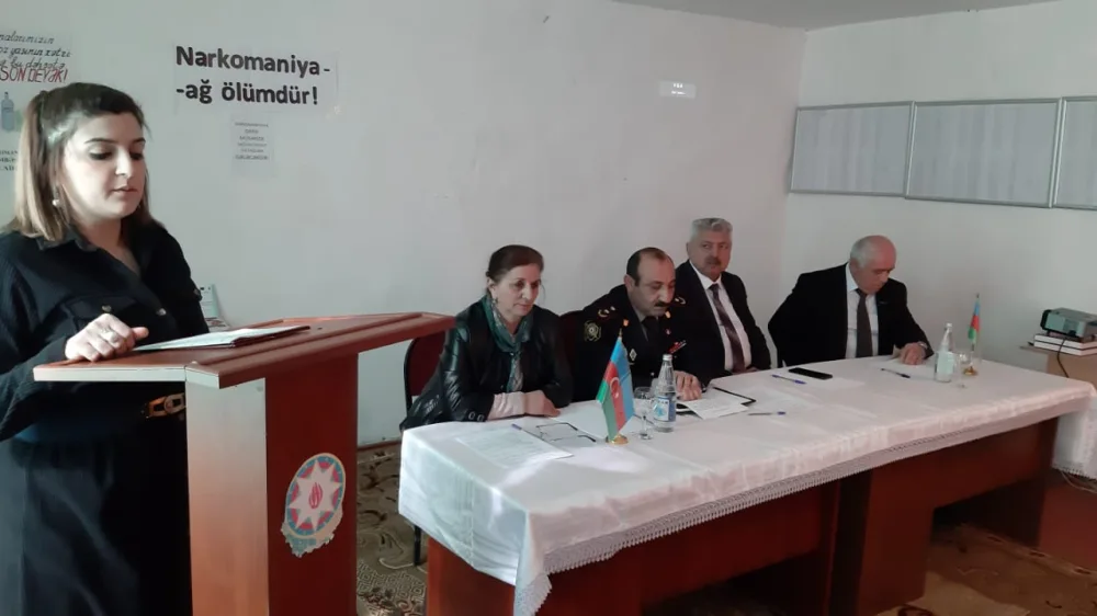 “Narkomaniyaya yox deyək!” mövzusunda - TƏDBİR KEÇİRİLDİ - FOTO