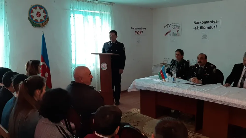 “Narkomaniyaya yox deyək!” mövzusunda - TƏDBİR KEÇİRİLDİ - FOTO