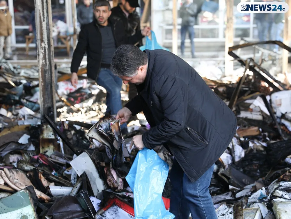 "Nəyim vardı, hamısı kül oldu..."- Yanan Sədərəkdən - SON GÖRÜNTÜLƏR - FOTO - VİDEOREPORTAJ