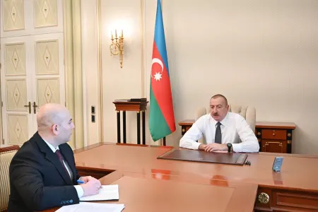 İlham Əliyev Bakı Nəqliyyat Agentliyinin rəhbərini - QƏBUL ETDİ