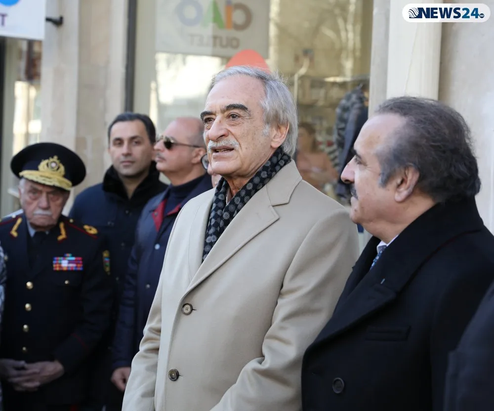 Vasif Adıgözəlovun barelyefi - AÇILDI- FOTOLAR