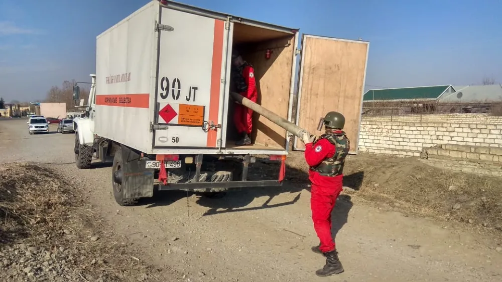 Bakı-Qazax yolunda raket - TAPILDI