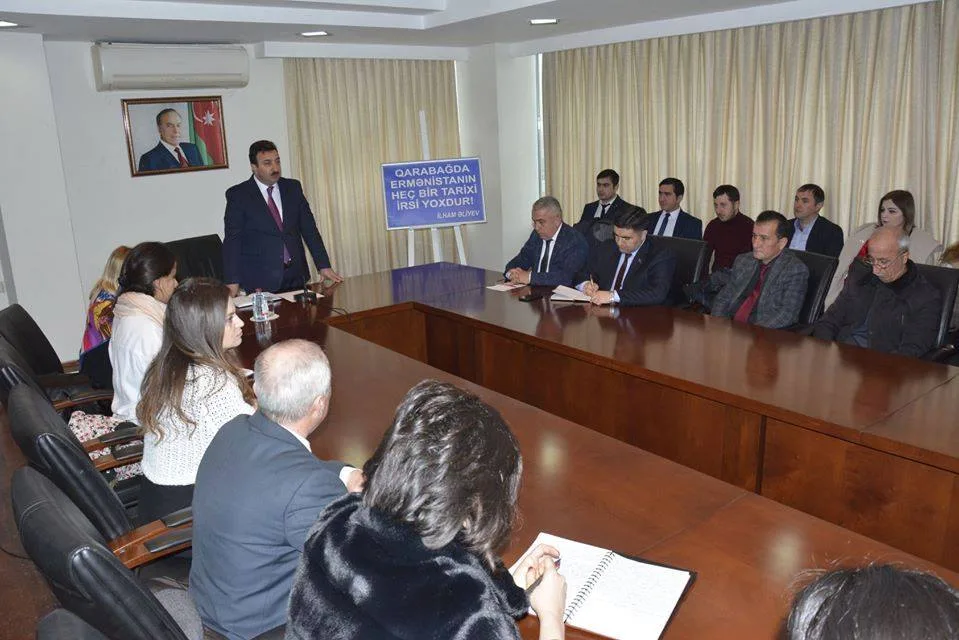 “Qarabağda Ermənistanın heç biri tarixi irsi yoxdur” mövzusunda - KONFRANS KEÇİRİLDİ