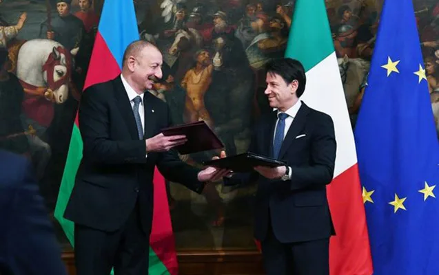Azərbaycan-İtaliya sənədləri mübadilə edilib