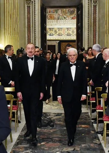 Romanın Kuirinale Sarayında Azərbaycan musiqisi - FOTOLAR