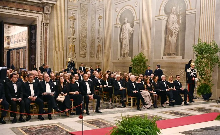 Romanın Kuirinale Sarayında Azərbaycan musiqisi - FOTOLAR