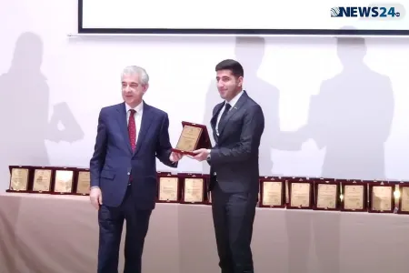 Əli Əhmədov onları - MÜKAFATLANDIRDI - FOTOLAR