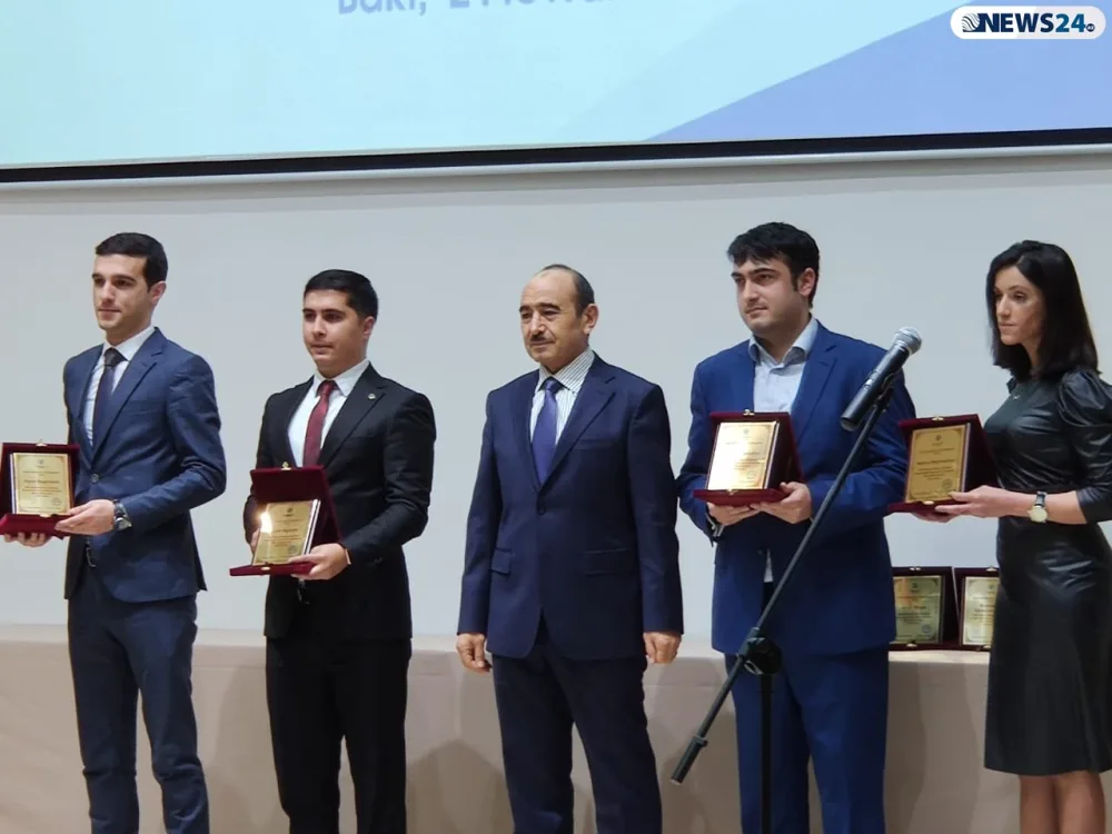 Əli Əhmədov onları - MÜKAFATLANDIRDI - FOTOLAR