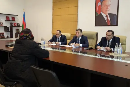 “Azəriqaz”ın baş direktoru vətəndaşlarla - GÖRÜŞDÜ