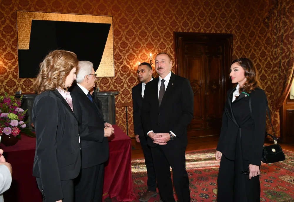 Prezident İlham Əliyevin Romada rəsmi yolasalma mərasimi baş tutdu
