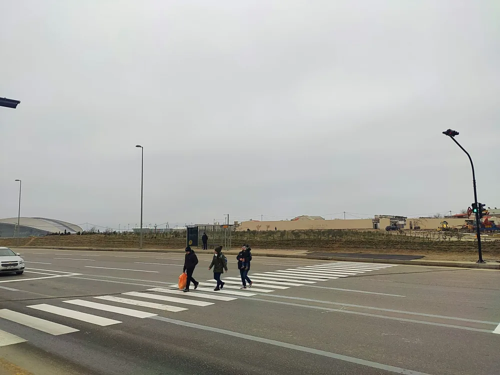 Bu küçədə nizamlanan piyada keçidi - TƏŞKİL EDİLDİ - FOTO