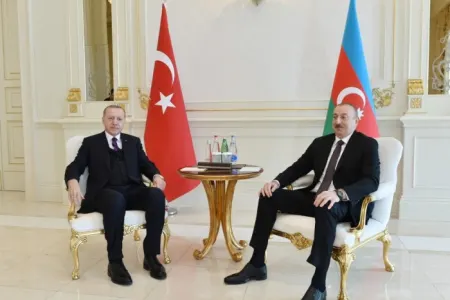 Prezidentlərin təkbətək görüşü oldu - FOTO - VİDEO - YENİLƏNDİ