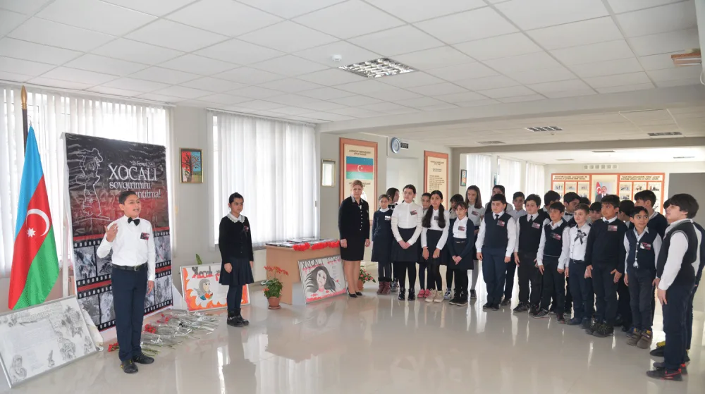 İlk dərs və məşğələlər Xocalı soyqırımına - HƏSR EDİLDİ