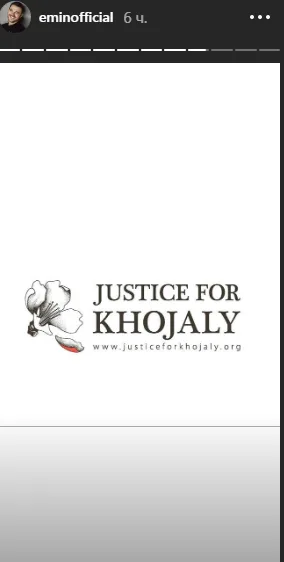 Emin Ağalarov Xocalı ilə bağlı paylaşım etdi - FOTO