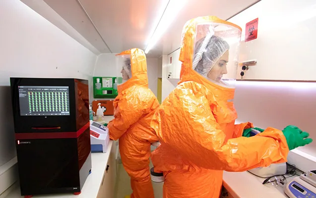 Azərbaycanda biotəhlükəsizlik laboratoriyalar açıldı - -FOTOLAR