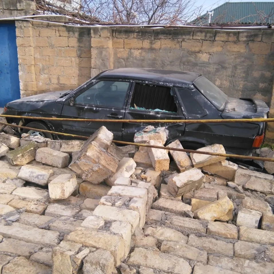 Güclü külək minə yaxın evi - QAZSIZ QOYDU - FOTO