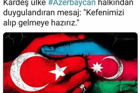 "Azərbaycana necə qurban olmayasan?" - TÜRKİYƏNİN MƏŞHUR MÜĞƏNNİSİ - FOTO