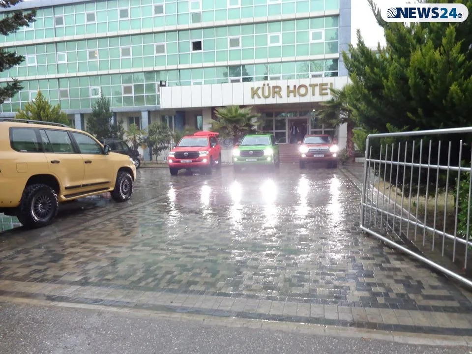 Ərəb şeyxləri Azərbaycanda ovda - – FOTO
