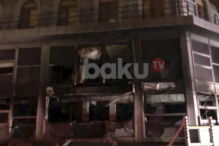 Səbail rayonunda dəhşətli yanğın
