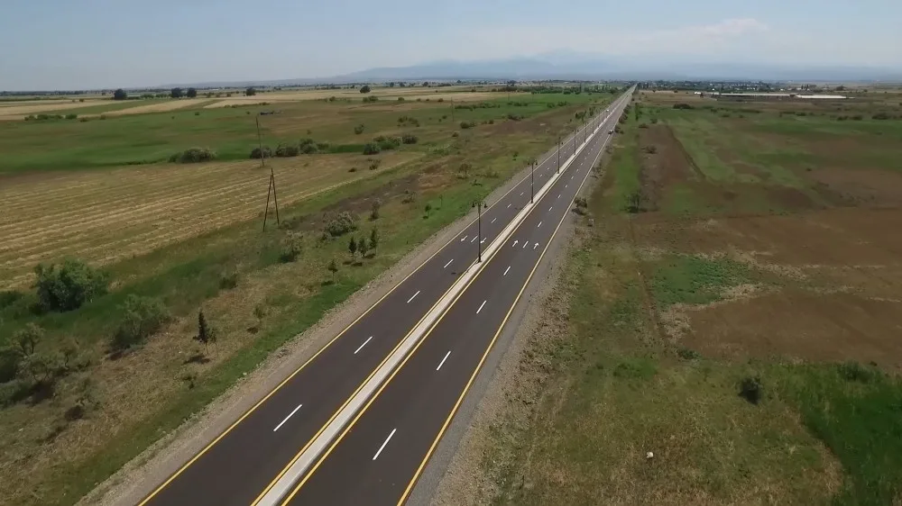 Prezident Goranboyda yol açılışında - İŞTİRAK ETDİ - FOTO