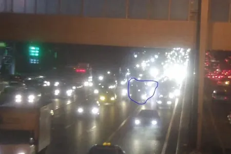 Bakıda qəza tıxac yaradıb - FOTO