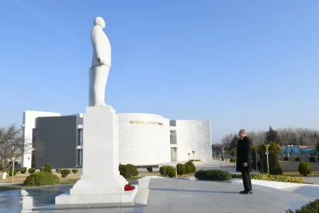 İlham Əliyev Ağstafada - SƏFƏRDƏDİR