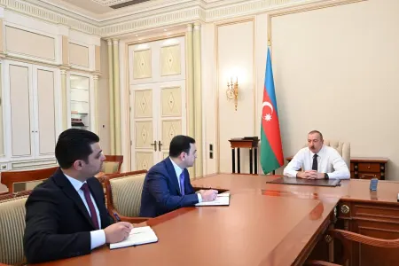 Prezident İlham Əliyev yeni icra başçılarını - QƏBUL ETDİ