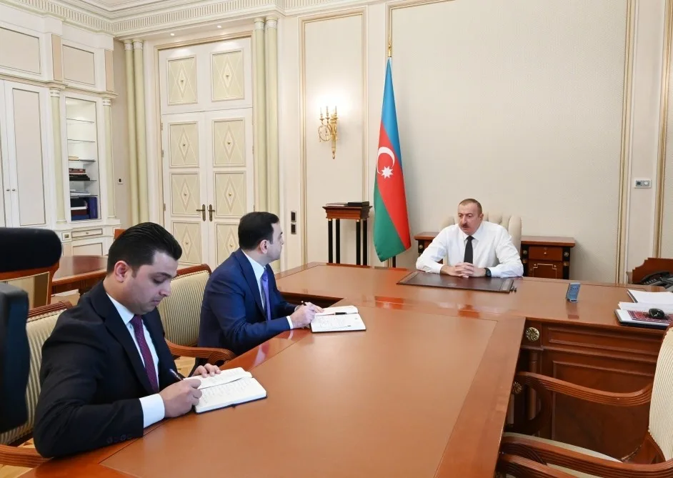 Prezident İlham Əliyev yeni icra başçılarını - QƏBUL ETDİ