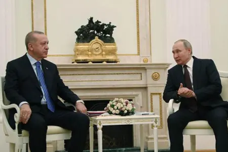Ərdoğanla Putinin 3 saatlıq görüşü bitdi - "Gərginlik böyükdür"