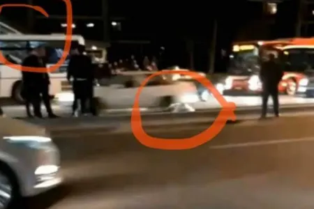 Bakıda piyada keçidinin altında dəhşətli hadisə - ÖLƏN VAR