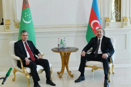 Azərbaycan və Türkmənistan prezidentləri mətbuata bəyanatlarla - ÇIXIŞ ETDİLƏR- YENİLƏNDİ