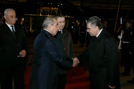 Türkmənistan Prezidentinin Azərbaycana rəsmi səfəri başa çatdı