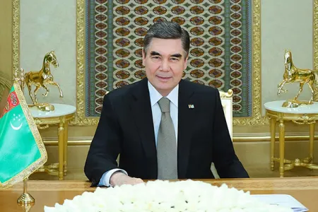 Berdiməhəmmədovun şərəfinə rəsmi ziyafət verildi