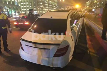 Bakıda avtomobil piyadanı vuraraq öldürdü