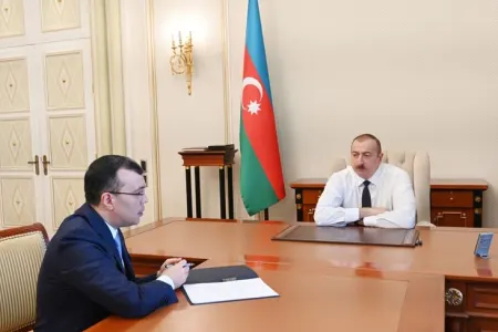 Prezident İlham Əliyev Sahil Babayevi - QƏBUL ETDİ
